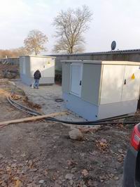 Tiefbau mit Kabelverlegung Tiefbau mit Kabelverlegung